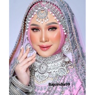 Original India INDIAN BRIDAL NECKLACE SET SILVER INDIAN BRIDAL SET INDIAN jewelry set