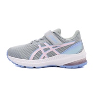 ASICS ASICS GT-1000 12 PS Velcro Felt Jogging Shoes Middle Child Gray Pink S0139 (1014A295-021)