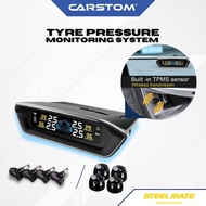 CARSTOM x Steelmate TP-S11/MT11/CM01/CM01E Solar Powered External or Internal Tire Pressure Monitoring System TPMS