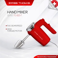 SwissThomas Hand Blender Hand Mixer CookMaster 3-in-1 (380W) TC-62007