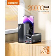 Moxom MX-PB72 PD65W 20000mAh LCD Power Bank PD 65W QC SCP 22.5W Super Fast Charge  Powerbank 4 Output Port
