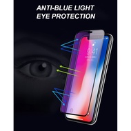 XIAOMI REDMI 9 9A 9C 8 8A 8A K20 PRO TEMPERED GLASS BLUE LIGHT ANTI RADIATION FULL COVER 10D