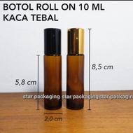 Terbaik Botol Roll On 10ml Cokelat Botol Roll On 10ml Amber Tebal