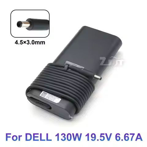 19.5V 6.67A 130W 4.5*3.0 AC Laptop Adapter Charger For DELL XPS 15 9530 9550 9560 Precision 15 5520