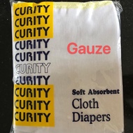 Curity Gauze Cloth Diaper Lampin 36x17 12’s for infants