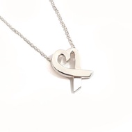 【日本直送．二手美品】蒂芙尼 TIFFANY&Co. 項鍊 擁抱之心 畢卡索．愛心 925銀