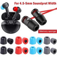 2Pcs Memory Foam Eartips - Ear Plugs Caps - Anti Slip Eartips - Replacement Soft Earbuds - Noise Red