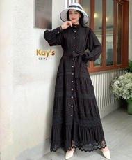 มี8สีค่ะ Maxidress ทรง oversize ชุดออกงาน ไปงาน ชุดไปวัด ทำบุญ ชุดไปทะเล ชุดงานหมั้น เพื่อนเจ้าสาว ส