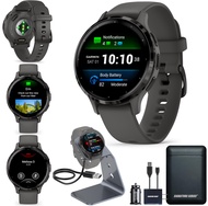 Garmin Venu 3S, GPS Smartwatch with AMOLED Display, Pebble Gray | Advanced Health and Fitness Featur