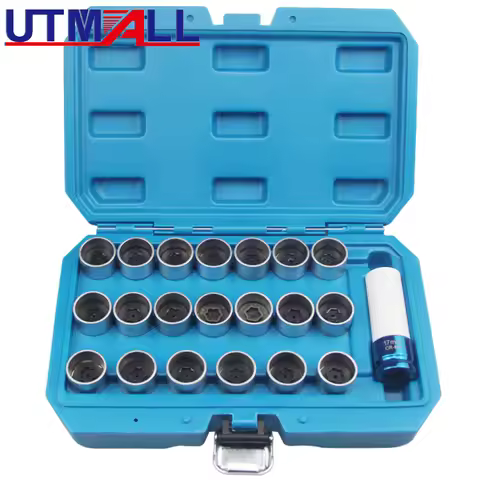 21pcs Wheel Screw Lock Socket Set For BMW BMW ALL X5 X6 Z4 For Anti-theft Socket Removal 041-060