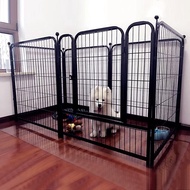 6-panel powder-coated cage for dogs - Cutepets