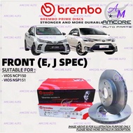 TOYOTA VIOS NCP150 NCP151 NSP151 - BREMBO BRAKE DISC ROTOR / DISC BRAKE BREMBO / FRONT DISC BRAKE / 