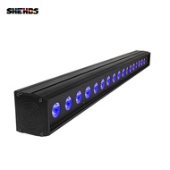 SHEHDS 18x18W RGBWA+UV 6IN1 Indoor Light LED Wall Wash Light DMX Led Bar Wash Stage Light Disco Ligh