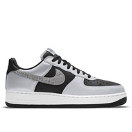 NIKE Men Women AIR FORCE 1 B 3M SILVER SNAKE Black [A-KAY0] [DJ6033-001]