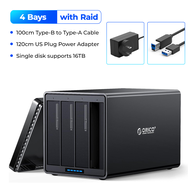 ORICO NS Dòng 4 Bay 3.5 Inch Loại-C Với RAID HDD Docking Station 78W Power Adapter 5Gbps HDD Enclosu