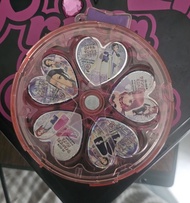 所見所得  5粒PS連收納盒  惡魔頭 ito/系人頭   Disk Stand單出 星光少女 中古 絕版收藏 極稀有