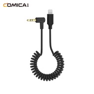 Comica CVM-D-MI 3.5mm TRS to Ligntning Audio Adapter Cable Audio Cable Compatible with All Comica Mi