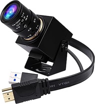 ELP 4K USB3.0 HDMI Webcam - 60fps, 8MP, 4X Zoom Lens (2.8-12mm), Close-up, H.264, Telescope, Industr