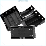 VIVI Convenient Battery Holder 18650 Battery Case Holder with Pins 1Slots 2Slots 3Slots 4Slots for Various Electronic De