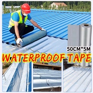 30cm*5m Waterproof Tape,Aluminum foil tape Butyl 50cm*5m Anti Leaking Tape,buy 1 free1 Pita Kalis Ai