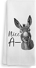 Donkey Kitchen Towels, Donkey Decor, Funny Decorative Kitchen Towels, Western Decorative Kitchen Tow