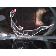 KYT R10 clear helmet gpr Spoiler