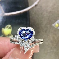 台北奧斯珠寶 無燒藍寶石戒指1.53克拉