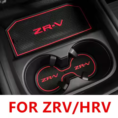 For Honda ZRV HRV Car Door Groove Mat Non-slip Door Slot Cup Mat Pad Cushion Auto Accessories Left h