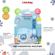 Recommended Little Baby Premium Orthodontic Pacifier With Strap 8 Months Flat Baby Pacifier With Str