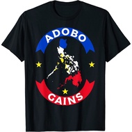 Adobo Gains Filipino Flag Philippines Pinoy Best Gift T-Shirt
