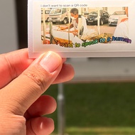 NO QR CODE Sticker