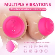 Experience Ultimate Pleasure with this 10 Frequency Wireless Breast Massager!