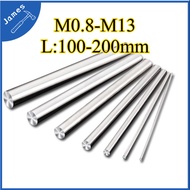 White Steel Rod M0.8-M13 * 100-200mm Steel Rod Shaft Round Bar (yctx-XD-MY-1)