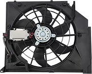 Radiator Cooling Fan Assembly Compatible with 320i 323Ci 323i 325Ci 325i 325xi 328Ci 328i 330Ci 330i
