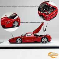 Car Model Car Toy Car Model King Model 1: 64 enzo enzo Alloy Open Cover Car Model High-End Collectio