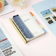 Detachable A5A6A7 Transparent Cover Notebook Refillable Loose Leaf Binder Replaceable Core Jotter Bo