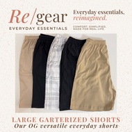 Large Garterized Shorts (Pambahay / Daily Essential Shorts)