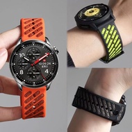 22mm Breathable Silicone Strap For Honor Watch 5 Ultra 5Pro 4Pro GS Pro GS4 GS3 Watch Band Accessori