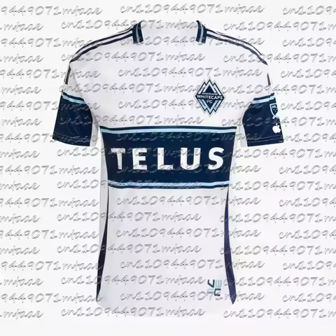 2026 Vancouver Whitecaps FC 2026 Home Soccer Jersey MLS Men's Football Shirt Fan Version White Navy 