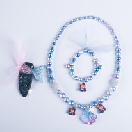 Frozen Elsa Necklace Elsa Headdress Elsa Hairpin Jewelry Headband Elsa Princess Dress Accessories