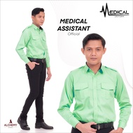 (BAJU MA) MEDICAL ASSISTANT OFFICIAL UNIFORM - MEN - ALCHEMY APPAREL