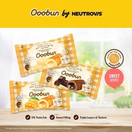 Ooobun EGGSKIN SWEET SERIES Assorted Flavoured Egg Skin Toast Bread - Chocolate/Cheese/Mango 60g