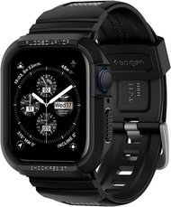 Spigen เคสไฟเบอร์คาร์บอนไฟเบอร์ + สายสำหรับนาฬิกา Apple 45/44/41/ 40มม. 9/8/7 /Se/ 6/5/4 Apple Watch 8 Case + Strap/Apple Watch 7เคส + สาย/เคสสำหรับนาฬิกา Apple + สายรัด/เคสสำหรับนาฬิกา Apple 6 + สายรัด