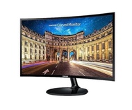 Monitor samsung 24" 23.5" curved 1800r VA 1080p FHD 60hz 6ms hdmi vga cf390 c24f390fhe - Led 23.5 24