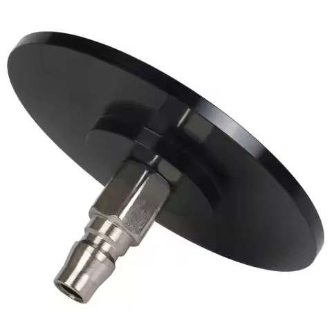 Vibrator Vac U Lock Metal Suction Cup Aluminum Alloy Telescopic Machine Linear Actuator Black Silver