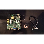 (AC317) Hisense 32D50 Mainboard, LVDS n Cables. TV Spare Part