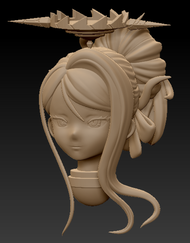 Head Sculpt Warhammer Original Blue Archive BA Collection 3D Printed Collectible Toys Anime Figures