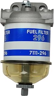 XYZIL Fuel Filter Assembly Glass Bowl C7NN9162B C5NE9165C for Ford Tractor 2610 3610 4610 2000 3000 