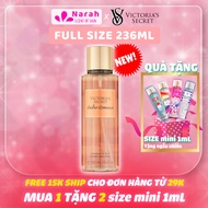 [MẪU MỚI 2023 - Chiết & Full size] Xịt thơm body mist Victoria Secret Amber Romance size chiết 10ml 