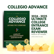 Collegio Advance - ULTIMATE Updated College Entrance Exam Reviewer for 2024 - 2025
